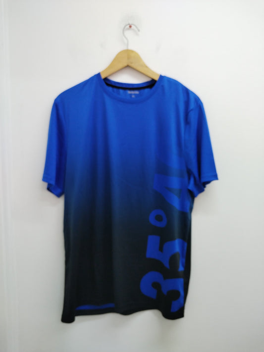 T-shirt de sport Redmax bleu et noir Taille XL