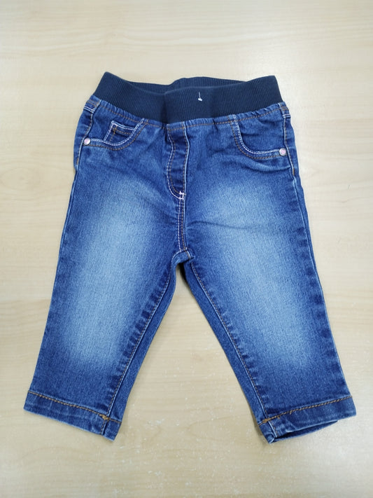 Jegging à taille réglable bébé fille gris | GEMO Jegging à taille réglable bébé fille gris | GEMO