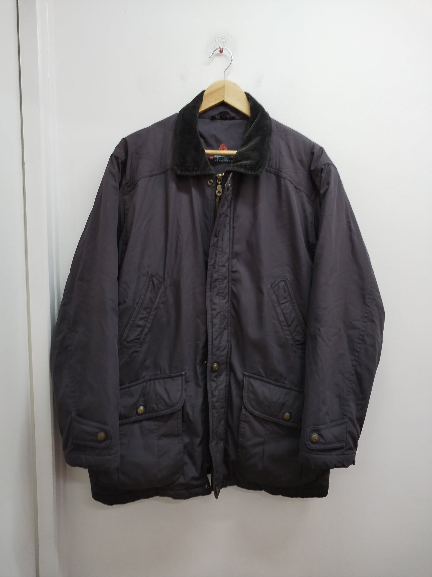 Manteau Uppercut gris anthracite Taille 48