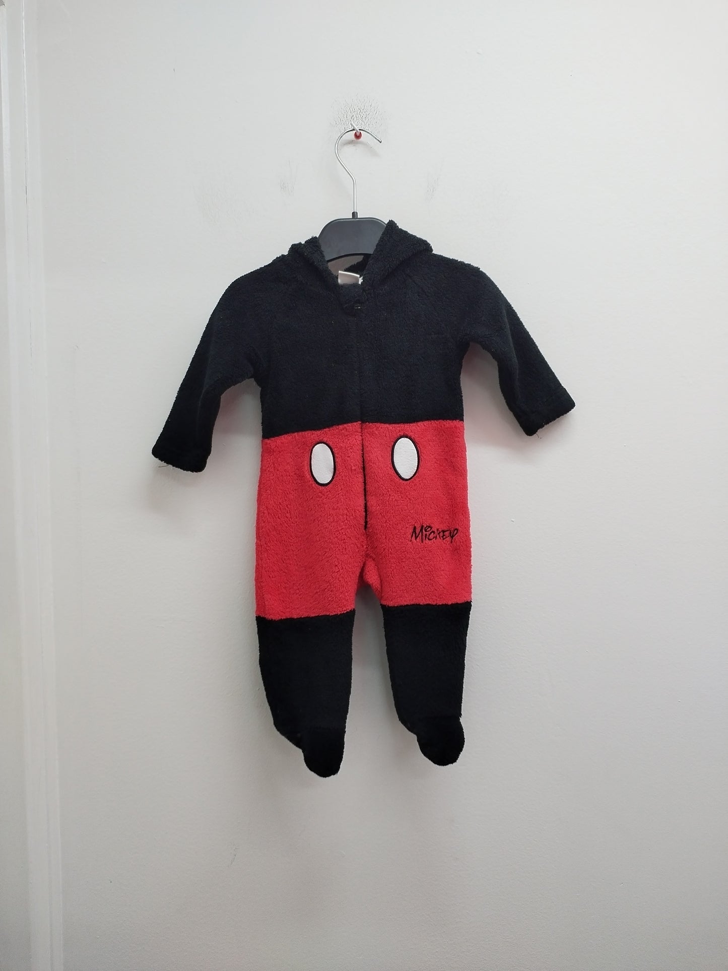 Surpyjama Disney Baby "Mickey" noir et rouge Taille 3 Mois