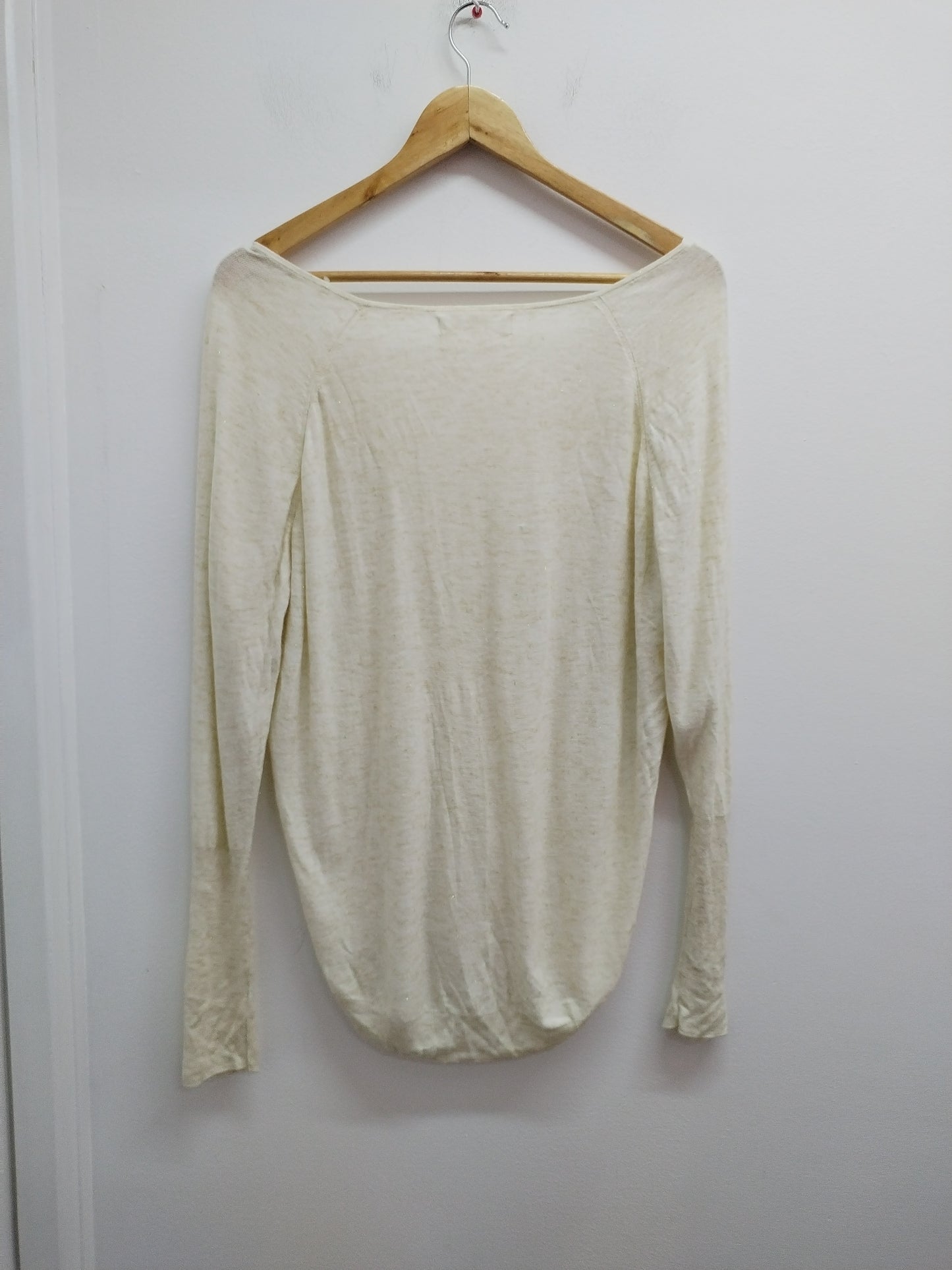 Pull fin Promod beige et doré Taille XL