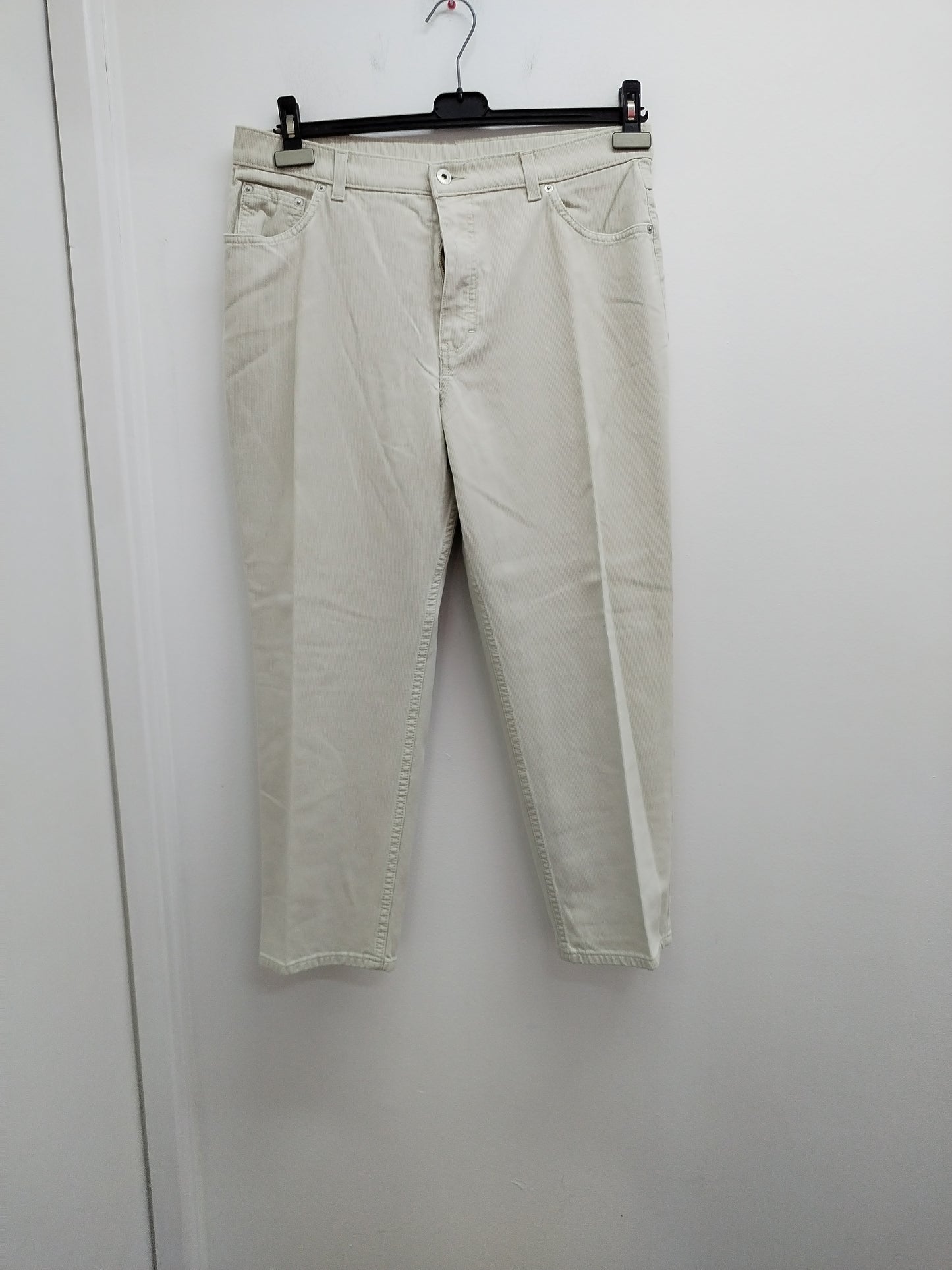 Pantalon côtelé Mark & Spencer beige Taille 46/48