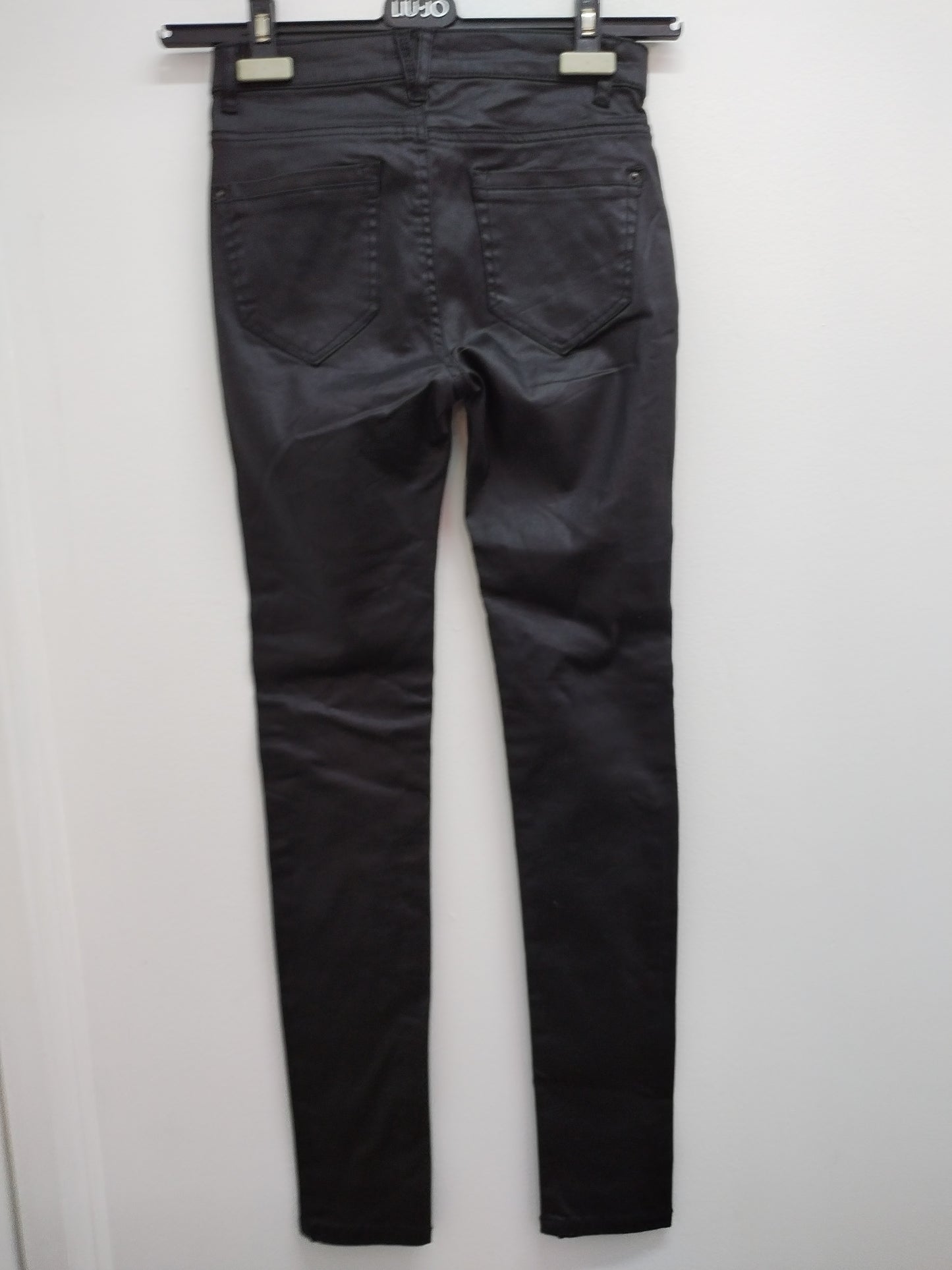 Pantalon Cache-Cache noir brillant Taille 34