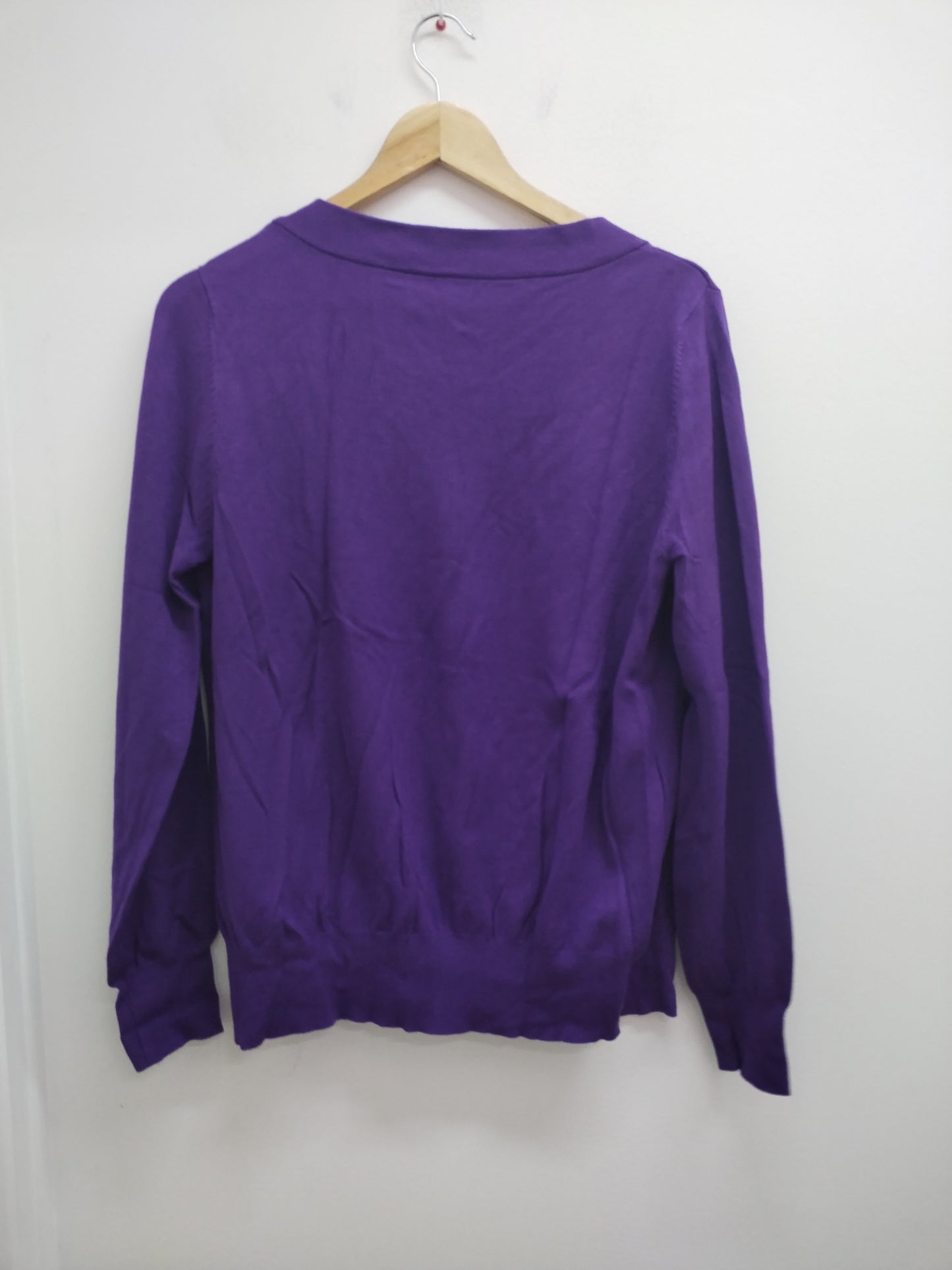 Pull tunique violet à carreaux Taille XL/XXL