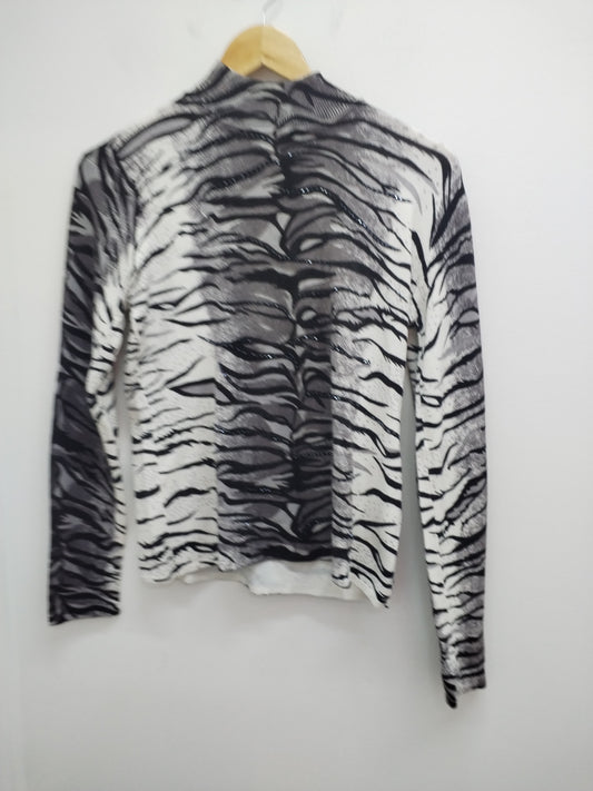 Pull Sweety imprimé animal avec perles Taille M