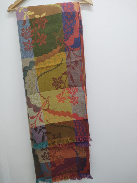 Echarpe multicolore