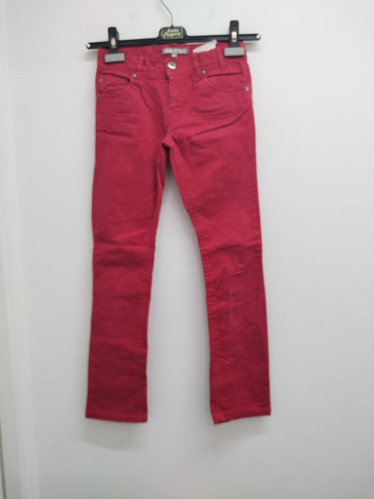 Jeans Vynil Fraise rouge Taille 9 Ans