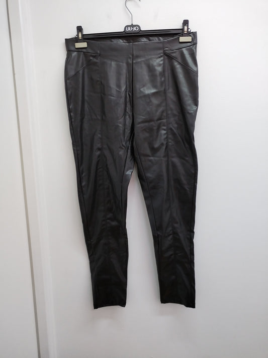 Jegging similicuir noir Taille L