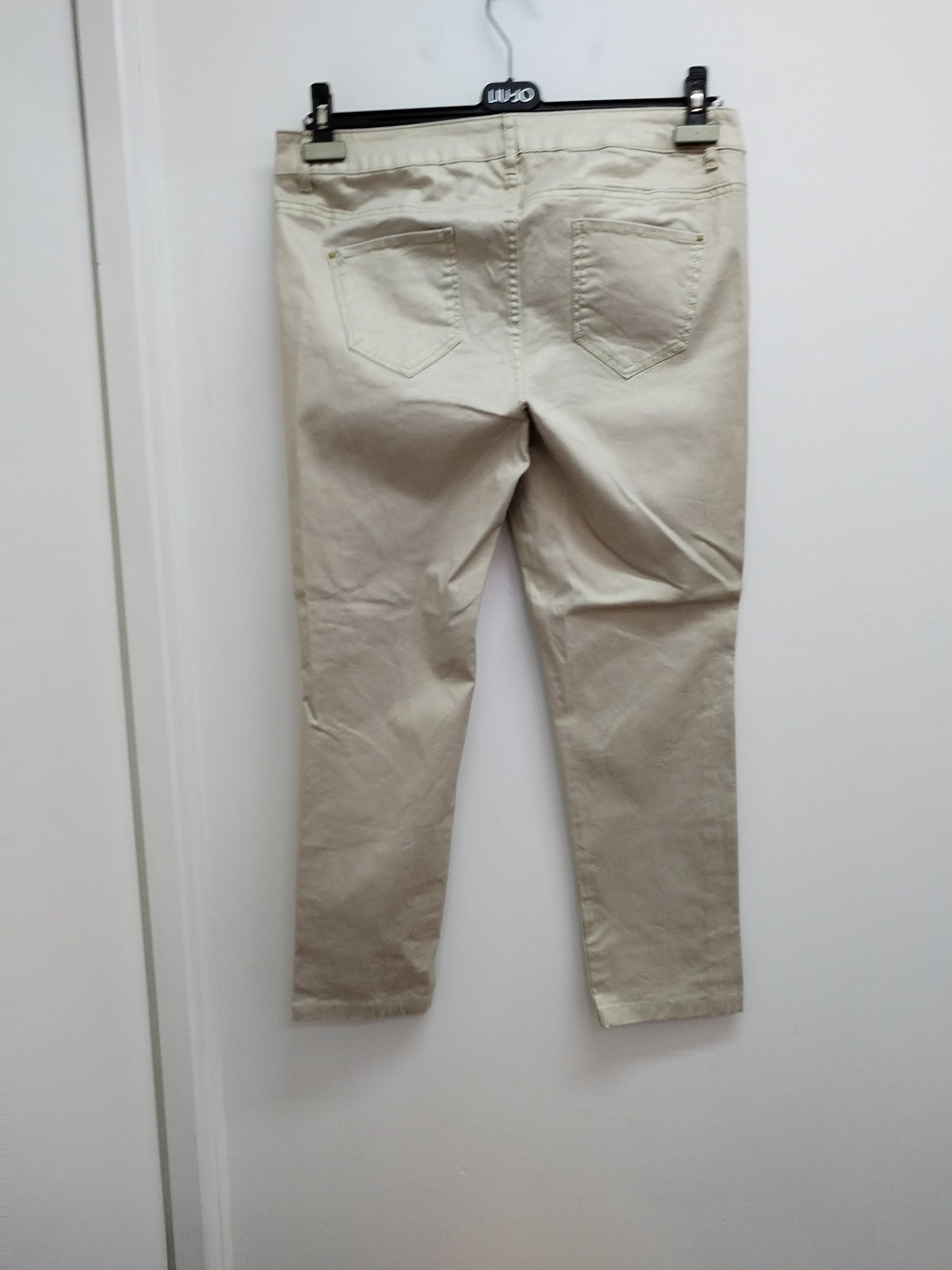 Jeans Denim Chic beige doré Taille 46