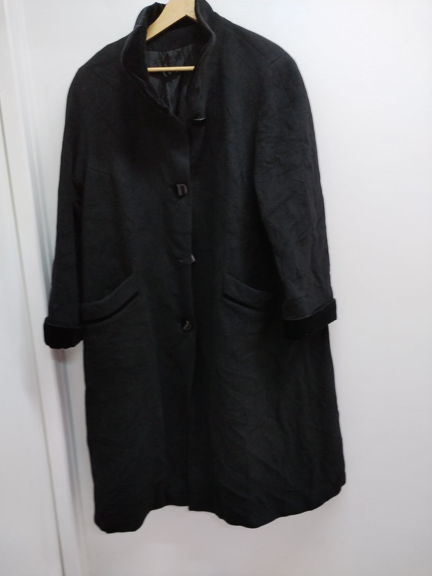 Manteau long Nonet noir Taille 48