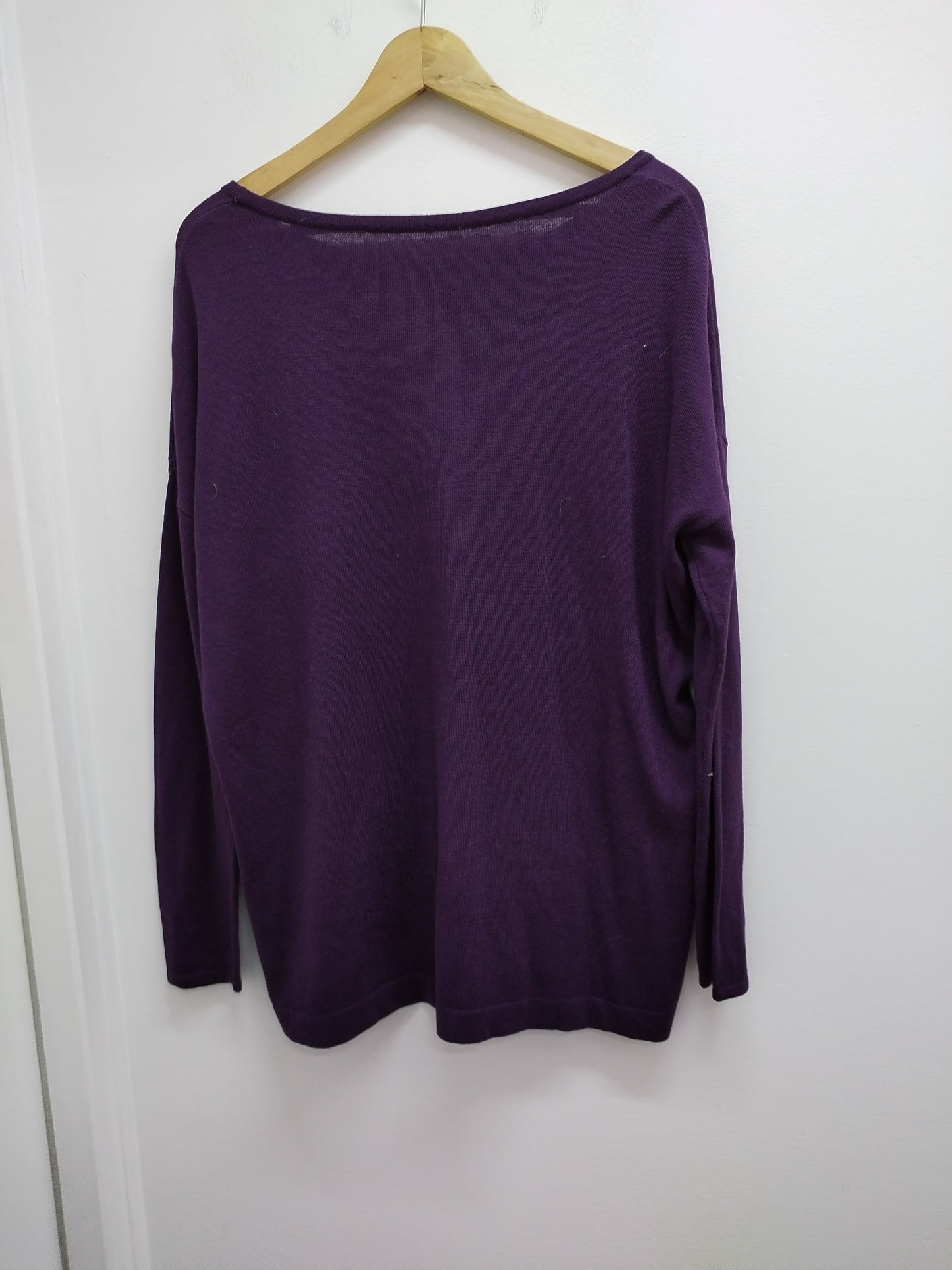 Pull fin violet Taille 2XL