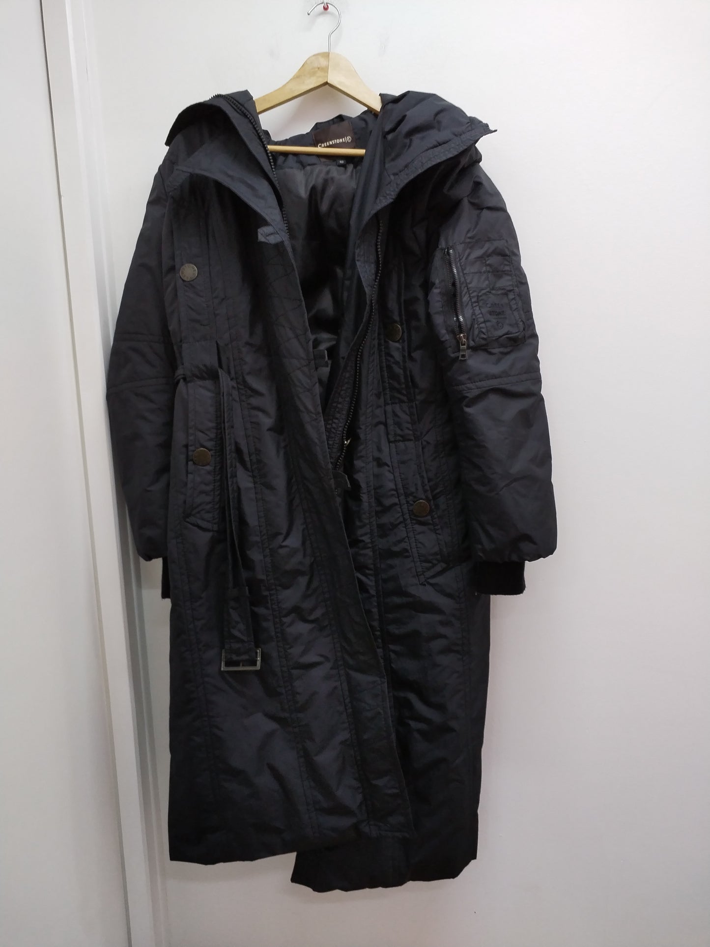 Manteau long Creenstone noir Taille 40