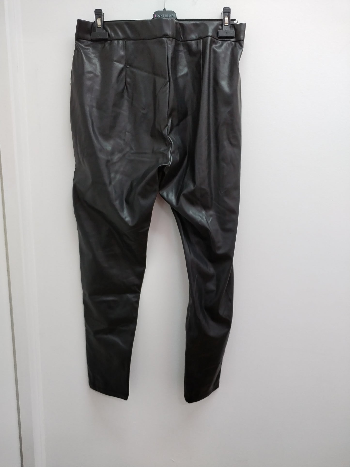 Jegging similicuir noir Taille L