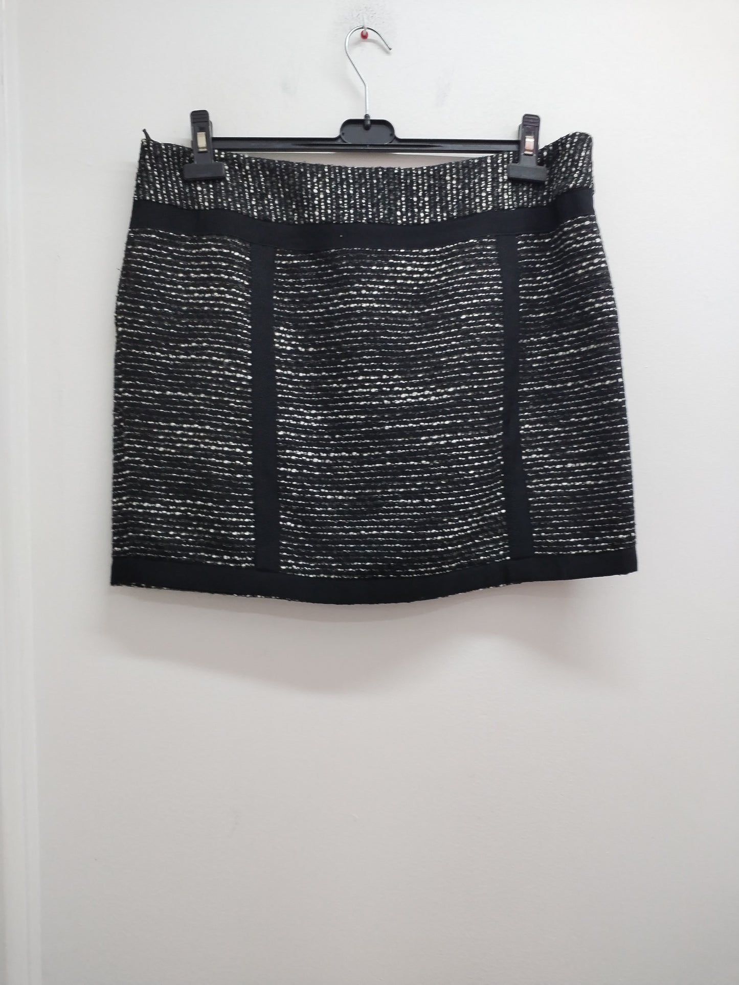 Ensemble veste et jupe noir et blanc Taille XL