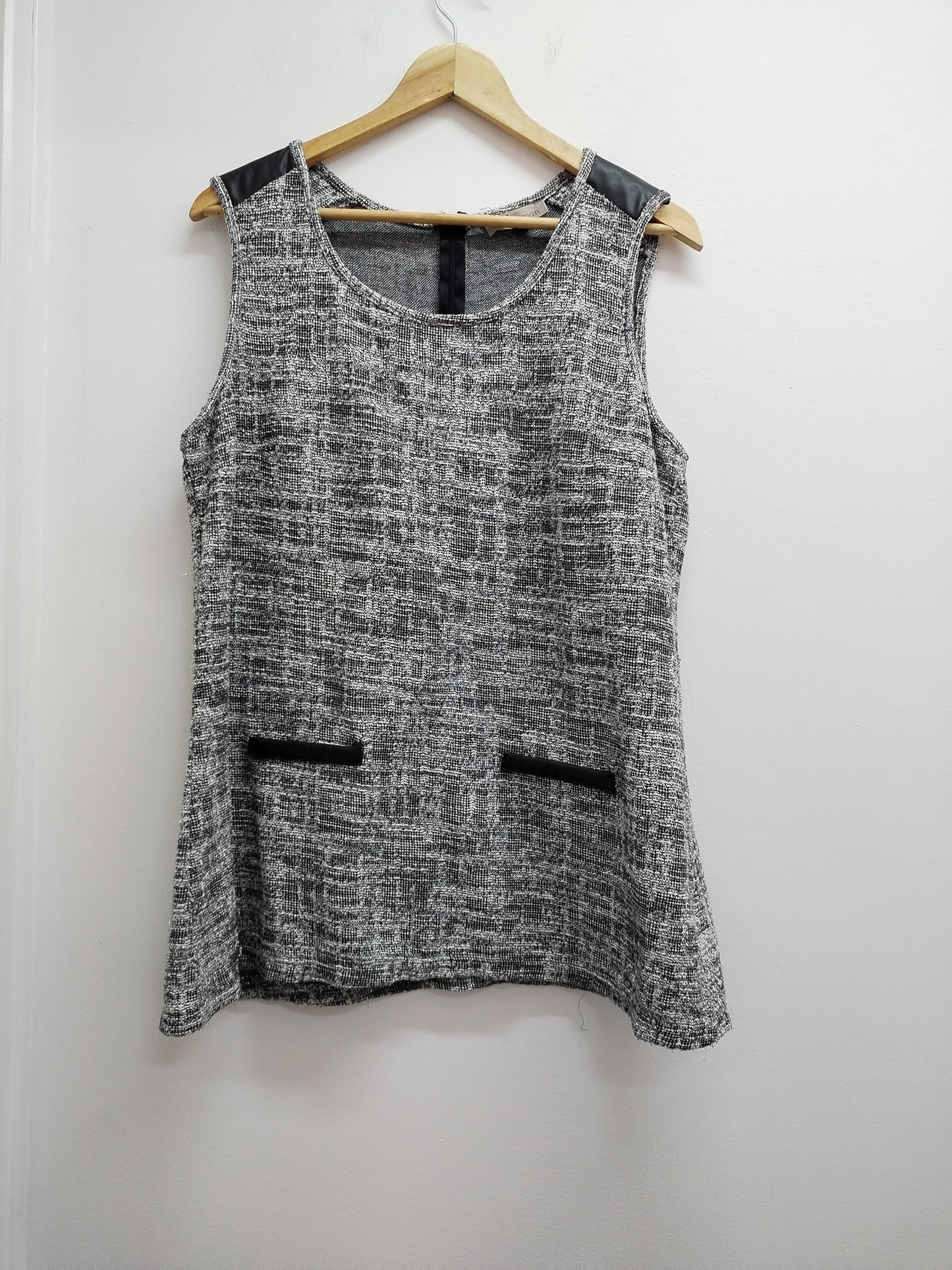 Tunique sans manches Kiabi argentée Taille 46