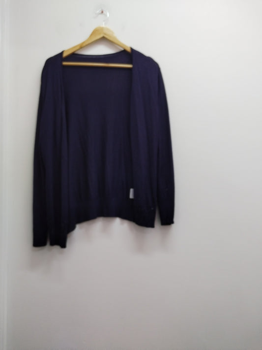 Gilet C&A marine avec perles Taille L