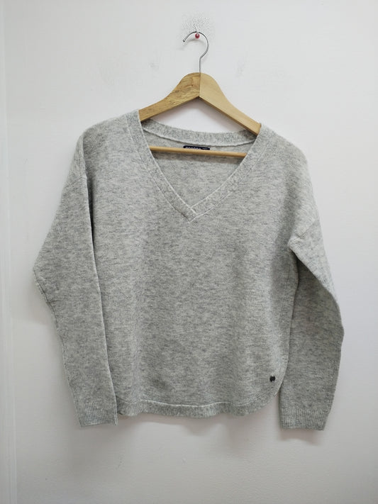 Pull Bonobo gris chiné Taille S
