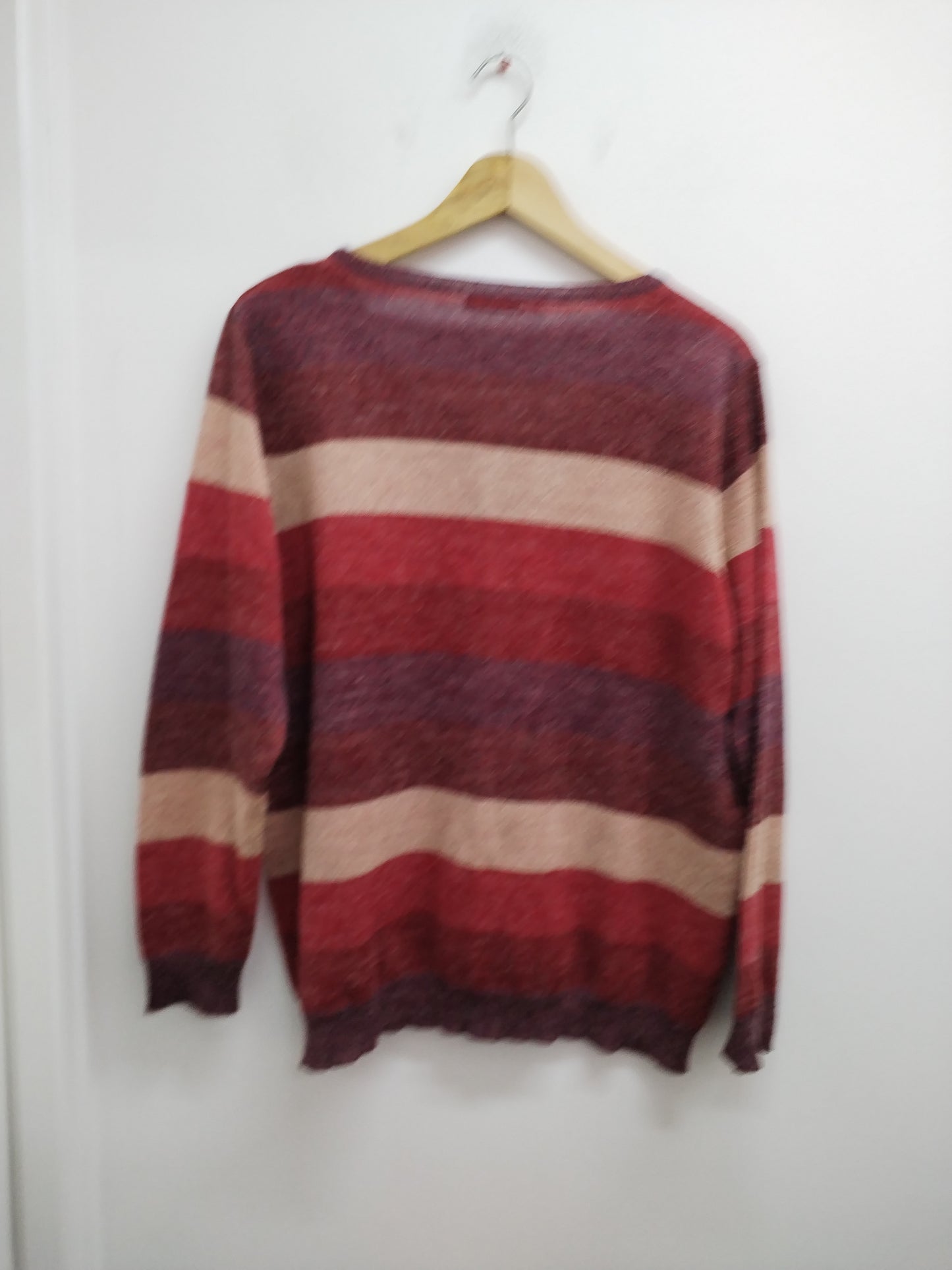 Pull fin Damart rayé Taille 46/48