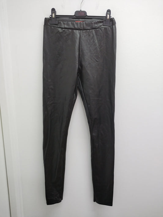 Jegging en similicuir Tissaia noir Taille 36