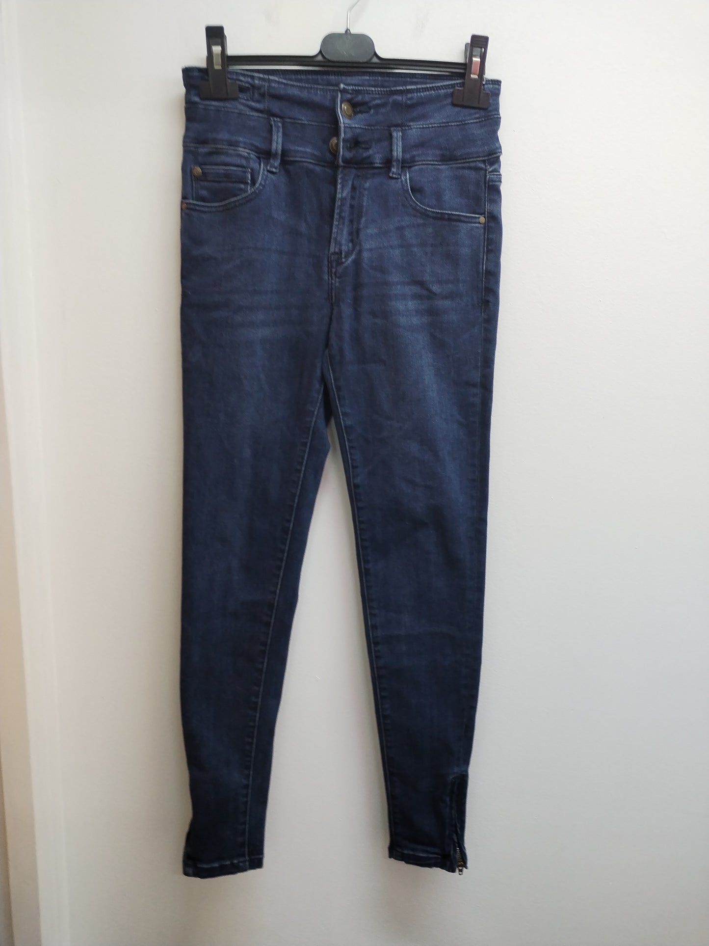 Jeans taille haute Bonobo skinny fit bleu Taille 36