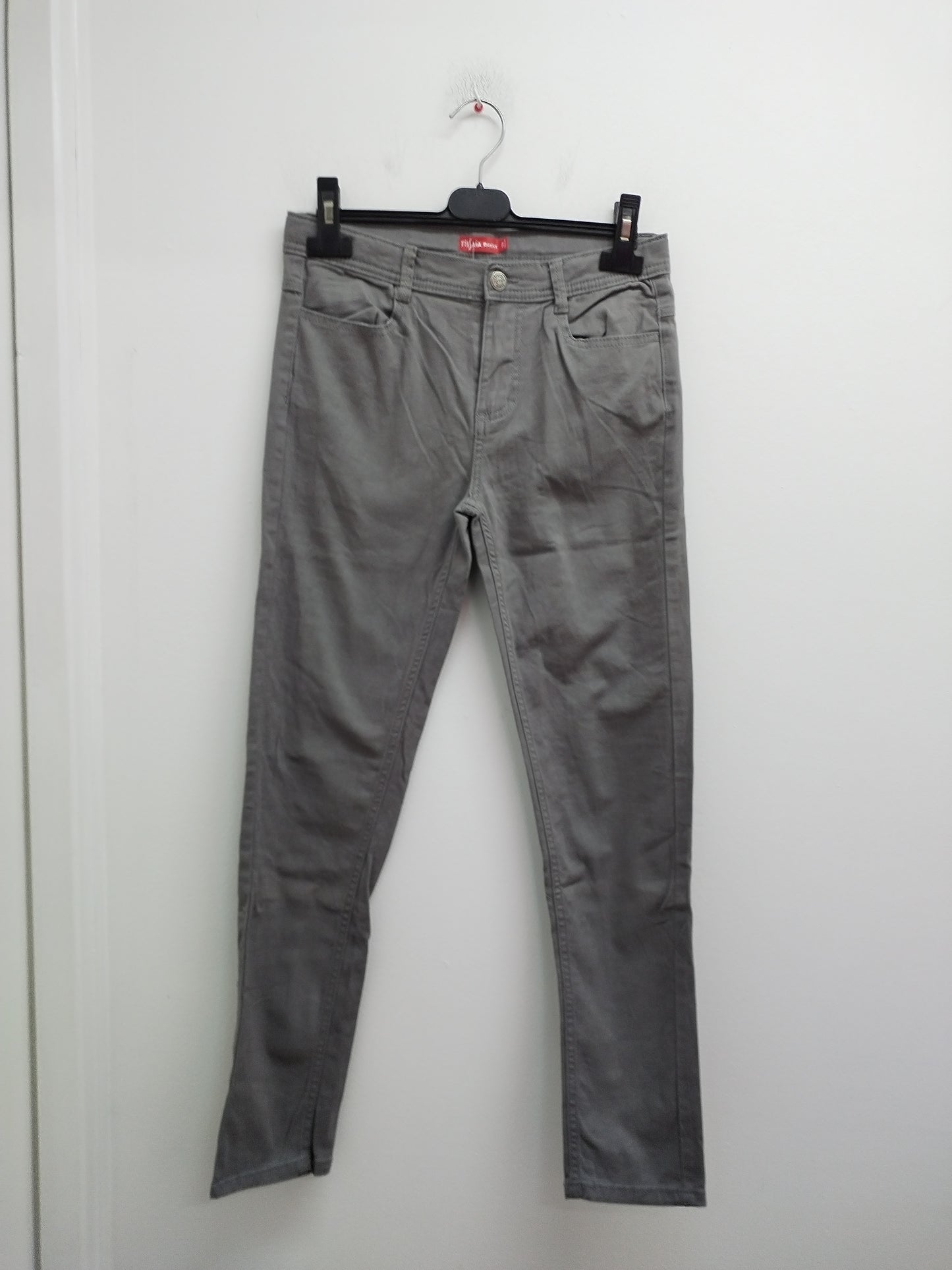 Jeans Tissaia gris Taille 12 Ans
