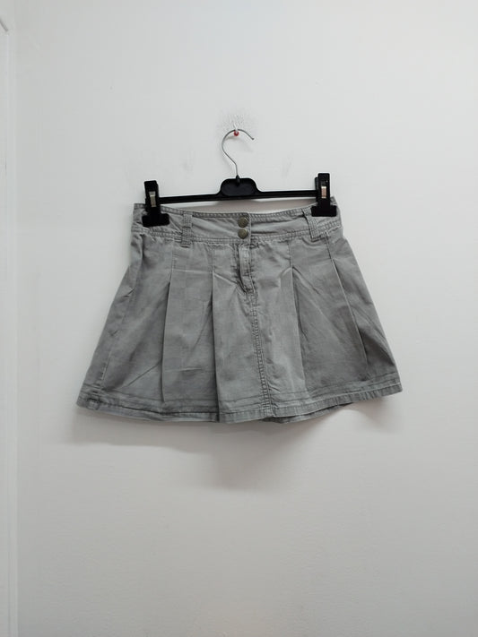 Jupe NKY grise à carreaux Taille 12 Ans