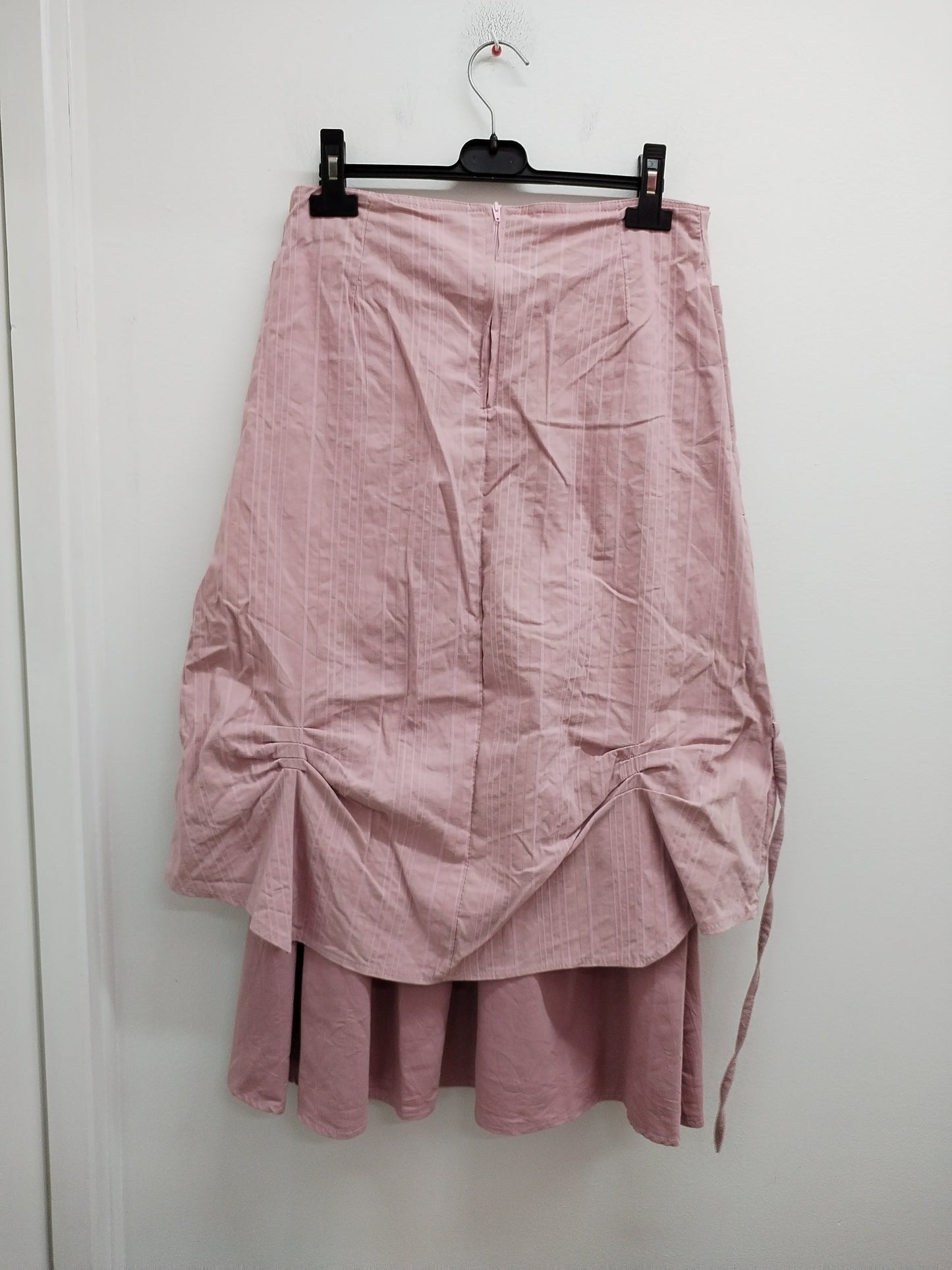 Jupe longue fantaisie vieux rose Taille 36