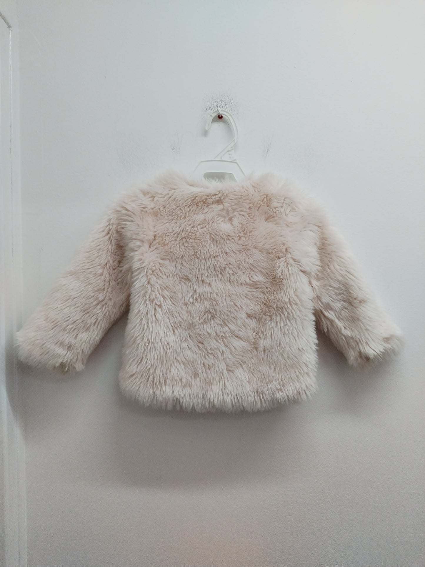 Manteau fausse fourrure Kimbaloo rose Taille 24 Mois