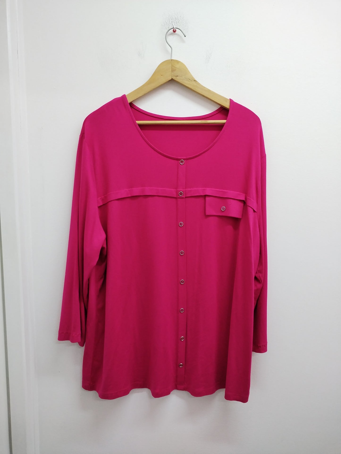 Tunique manches 3/4 fuchsia Taille 2XL