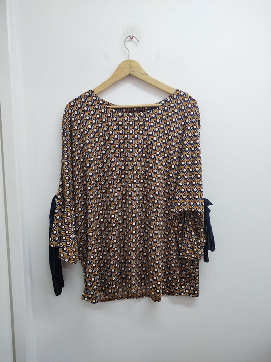 Tunique manches 3/4 imprimés géométriques Taille 3XL