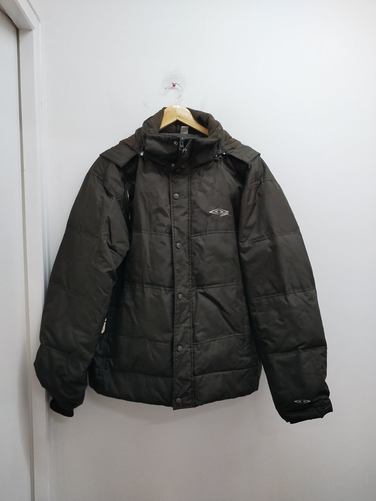 Manteau à capuche Umbro marron Taille L