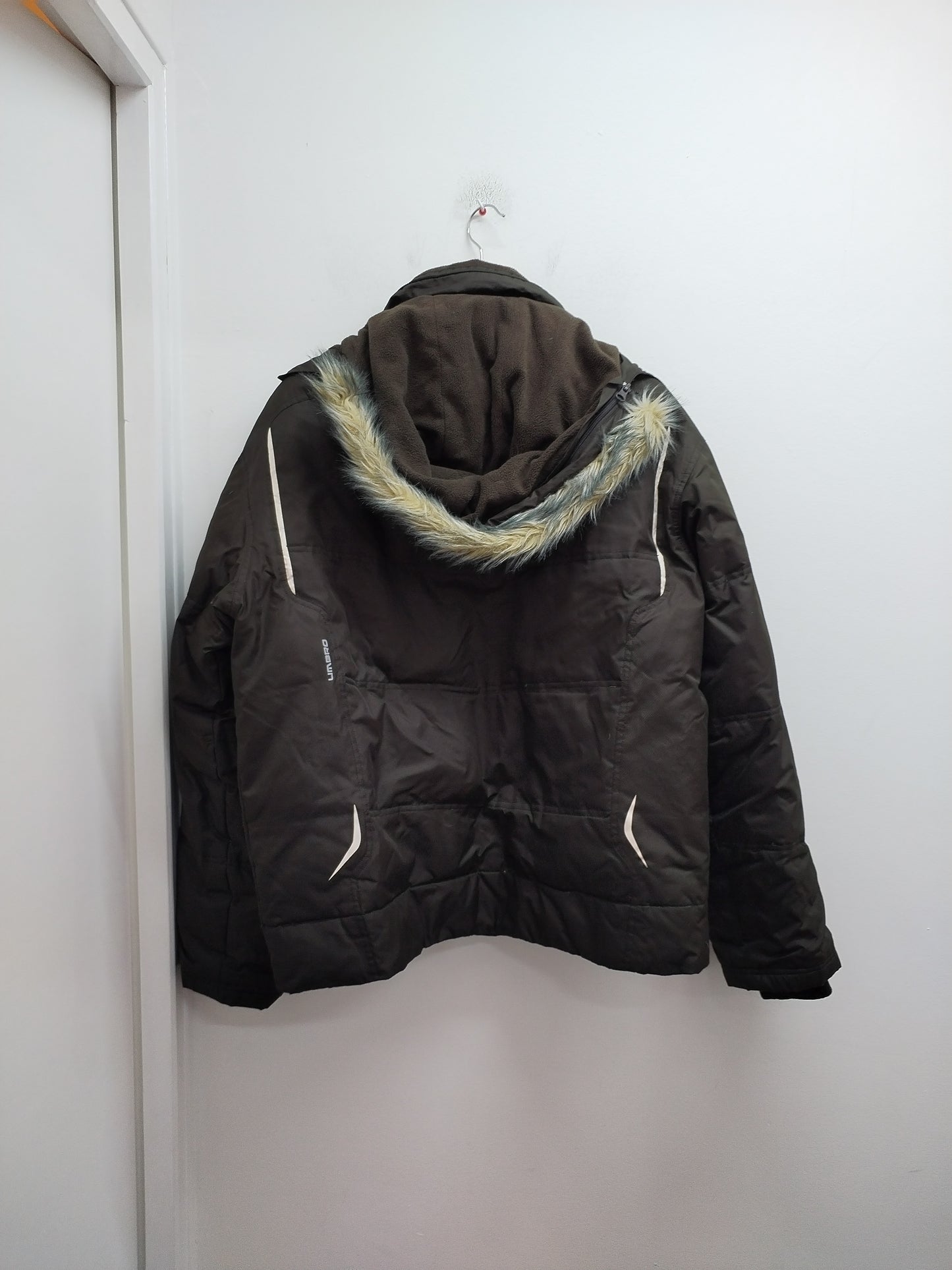 Manteau à capuche Umbro marron Taille L