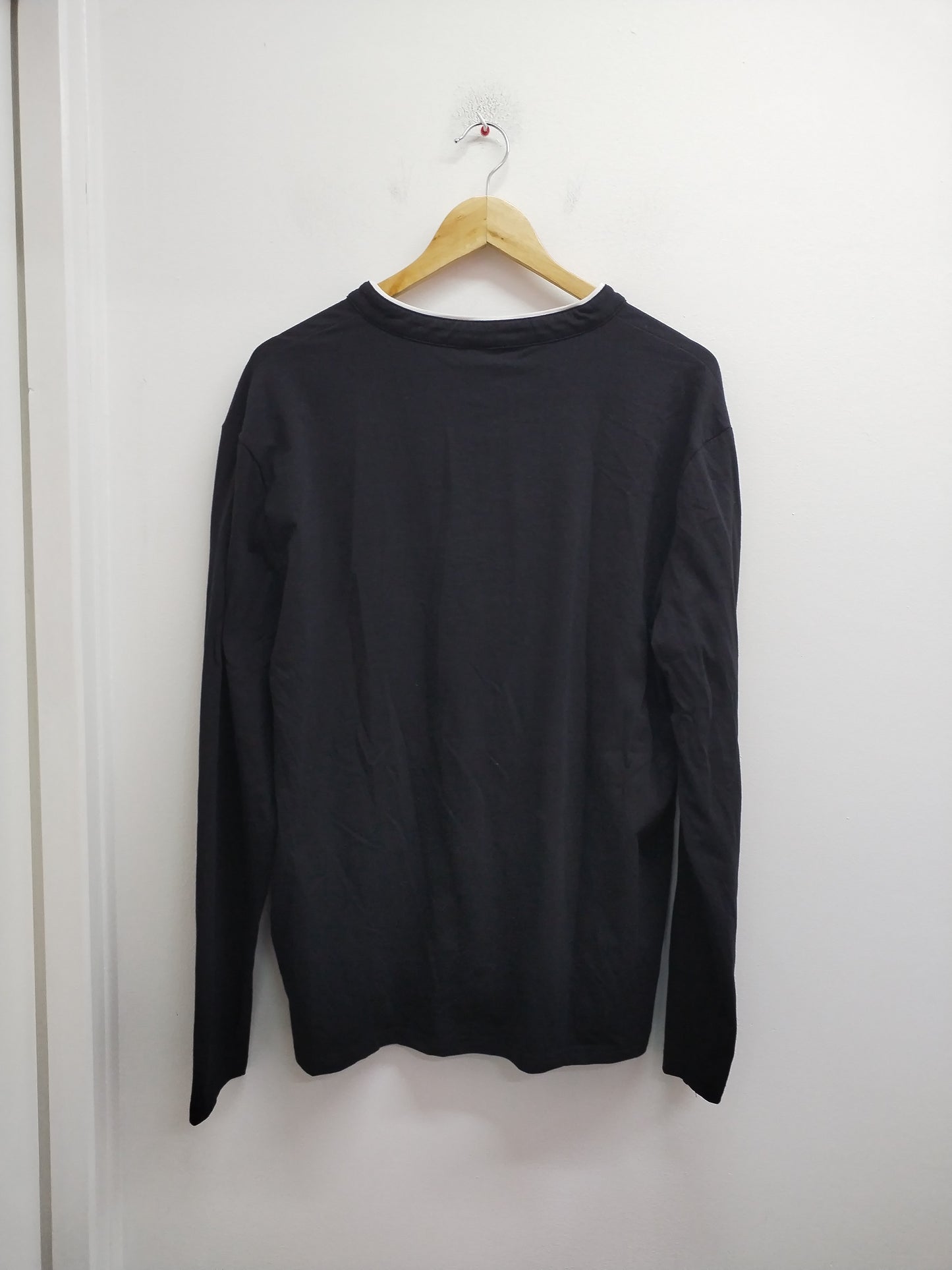 T-shirt manches longues noir Taille XL