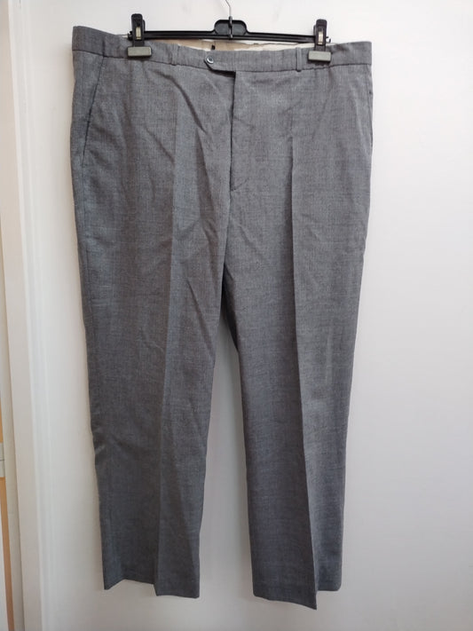 Pantalon de costume gris chiné Taille 54
