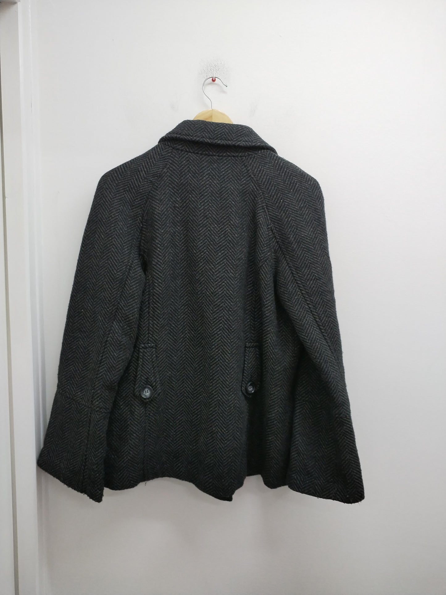 Manteau Tissaia gris et noir Taille 42