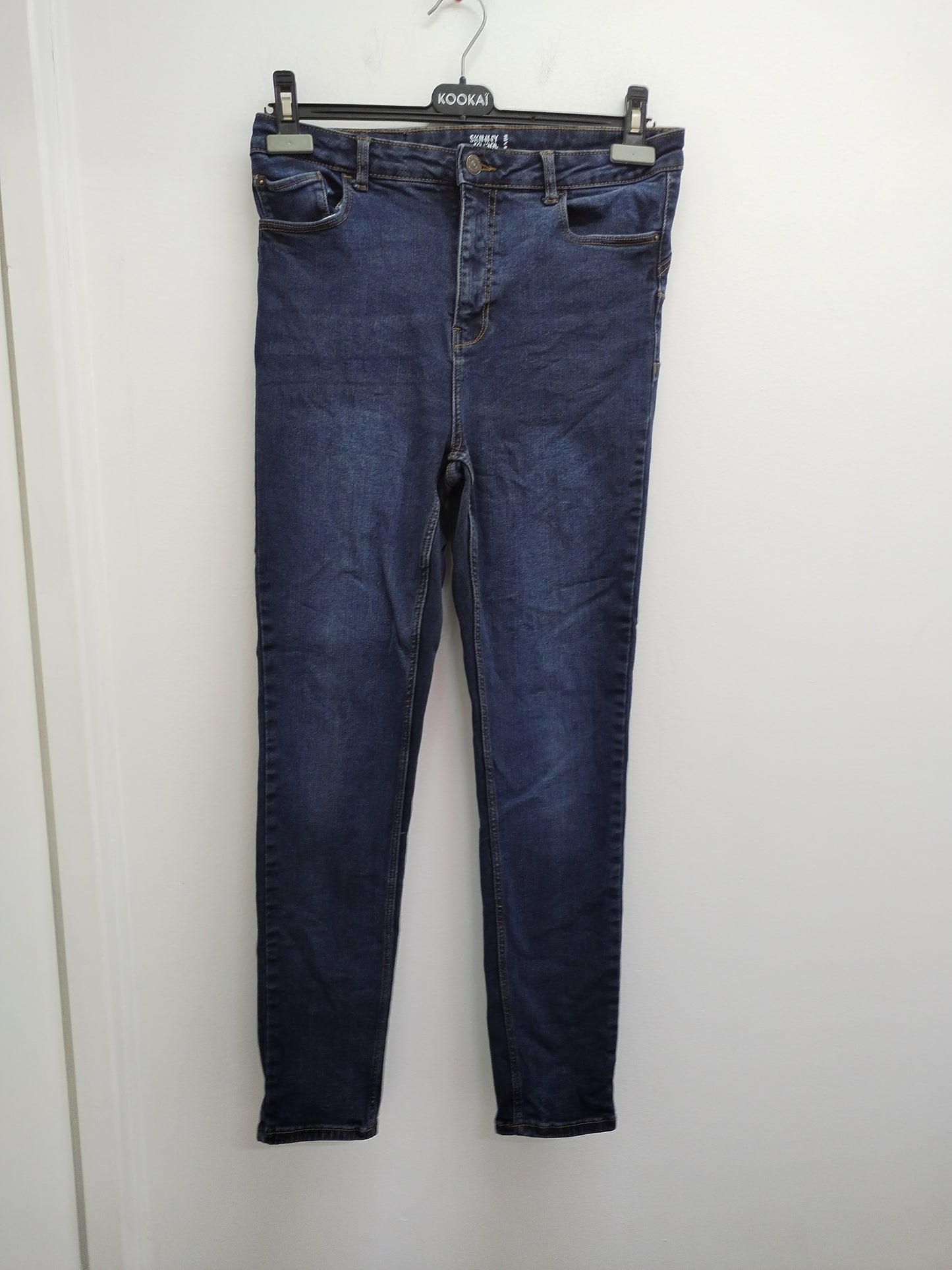 Jeans Kiabi skinny fit bleu foncé Taille 40