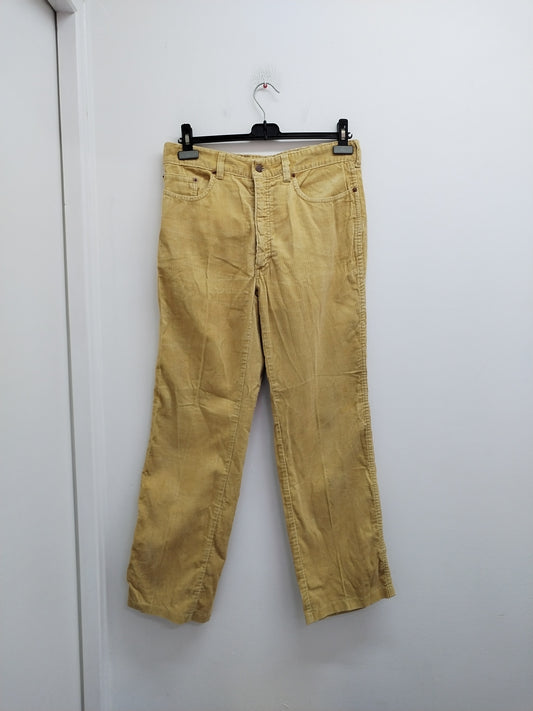 Pantalon en velours côtelé Mac Keen beige Taille 42