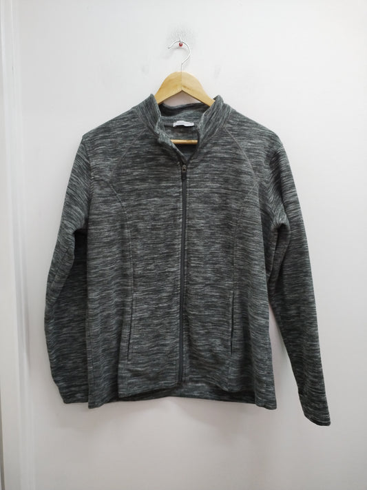 Polaire zippée Fashion Private Compagny gris chiné Taille XL