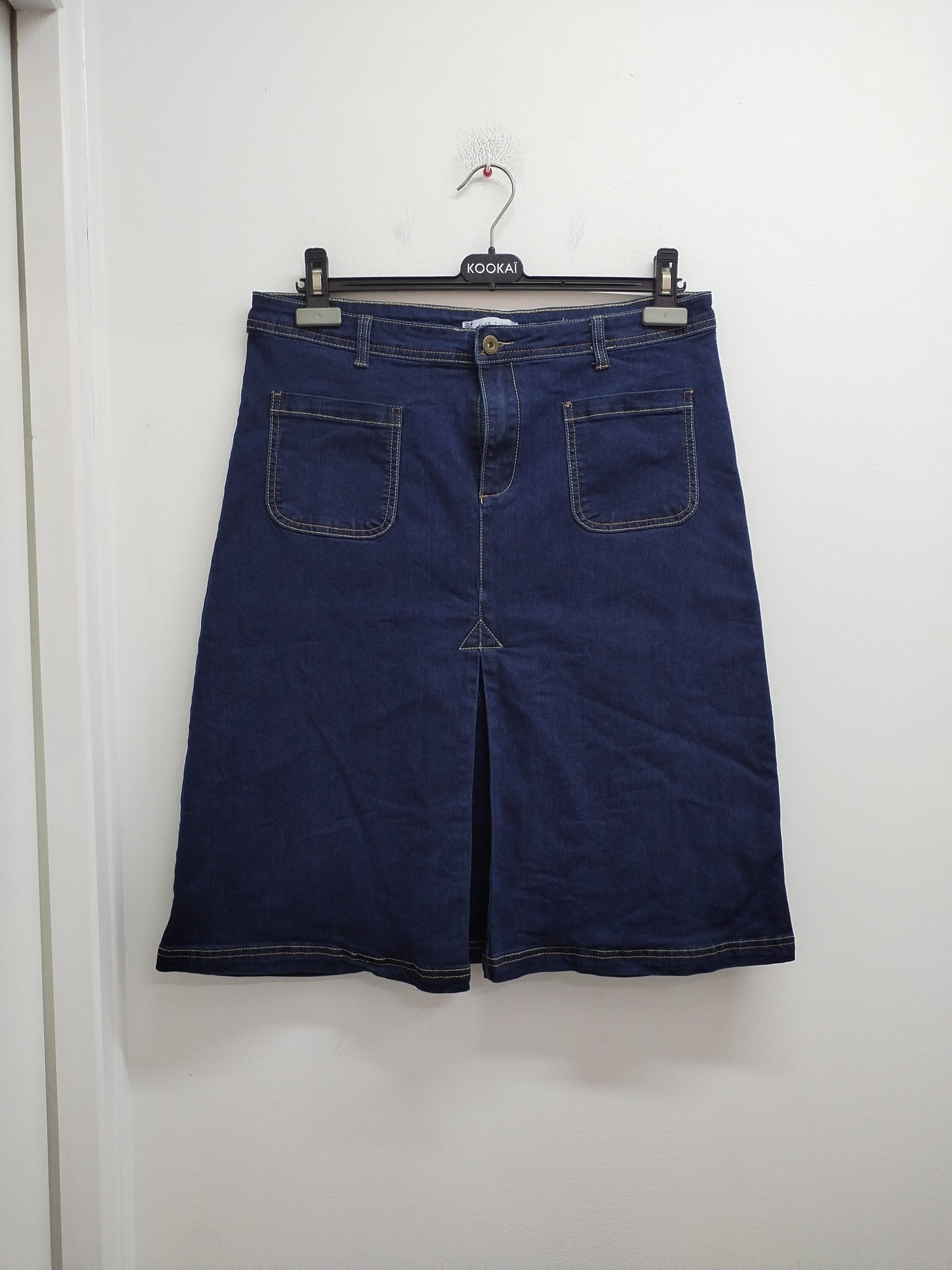 Jupe en jeans Gémo bleue Taille 42