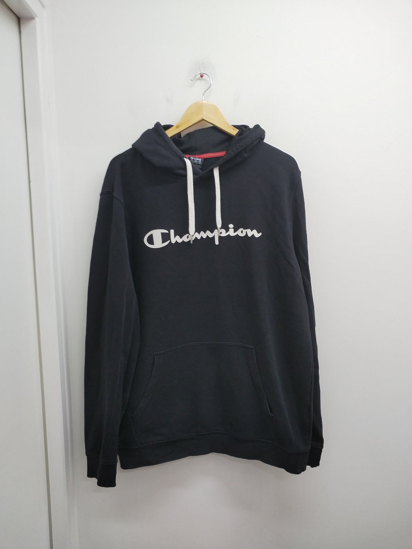 Sweat à capuche Champion noir Taille 2XL