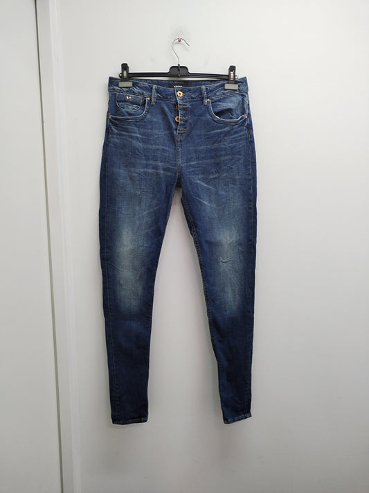 Jeans Kaporal skinny High Waist bleu Taille 42