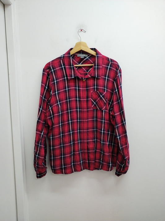 Chemise Primark rouge à carreaux Taille 48