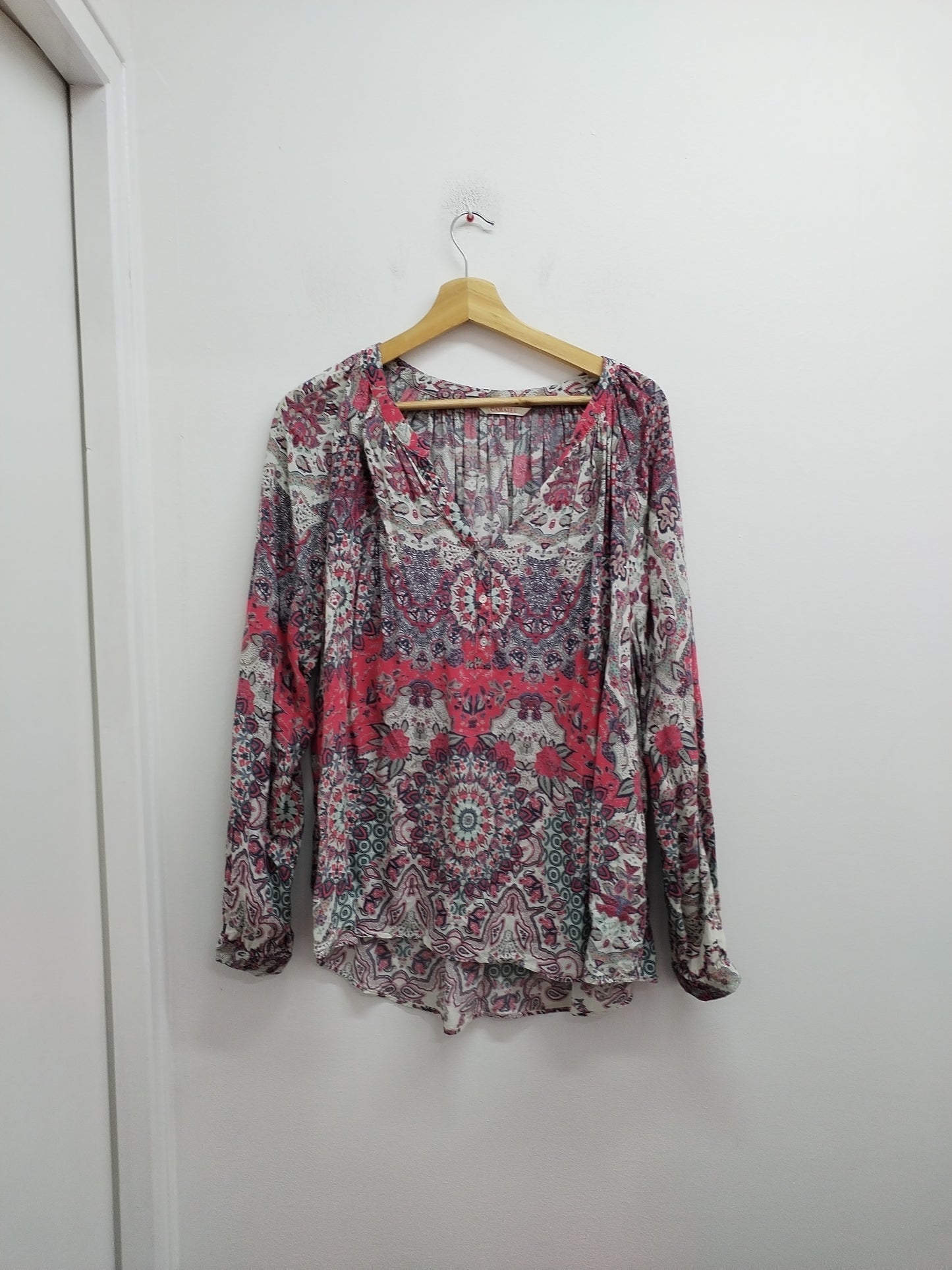 Tunique Camaïeu imprimé fleuri Taille 2XL