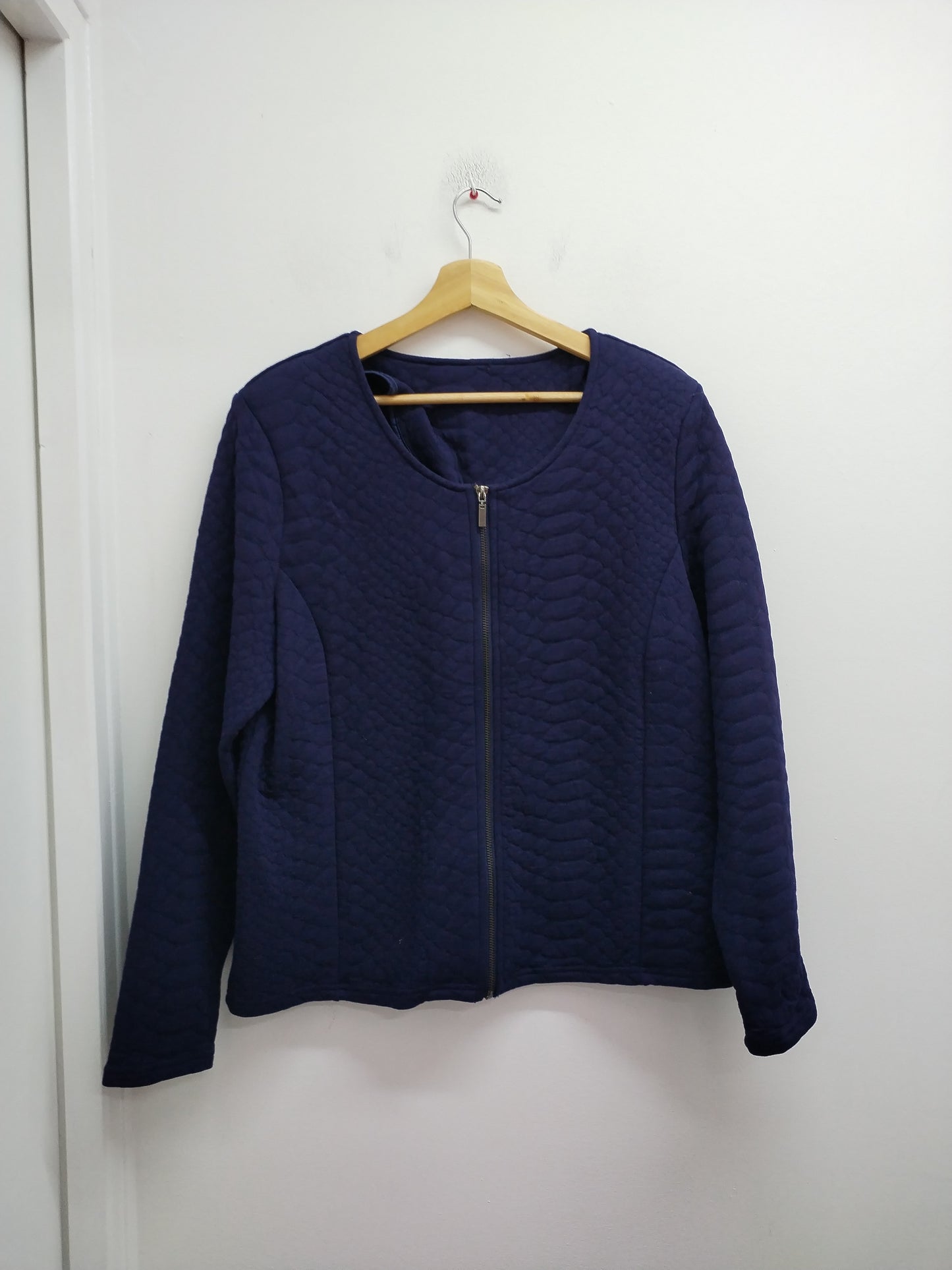Veste zippée bleue marine Taille L