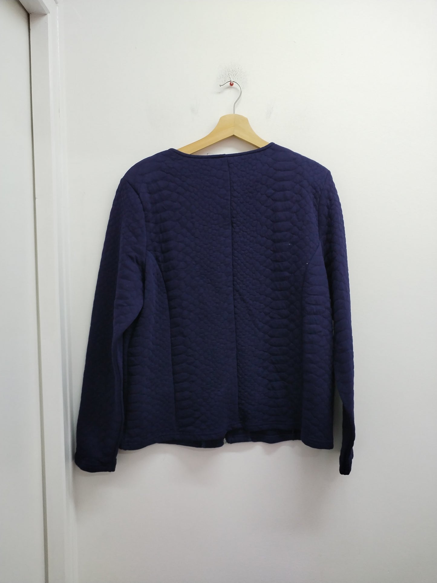 Veste zippée bleue marine Taille L