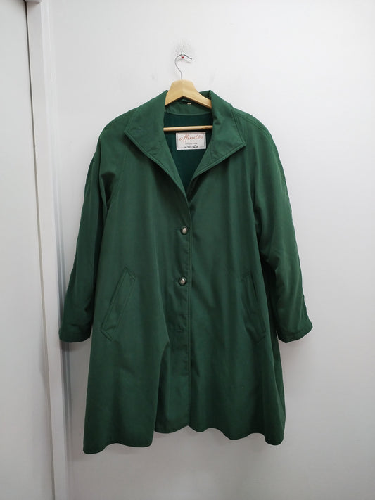 Manteau mi long Affinités Collection vert Taille 42