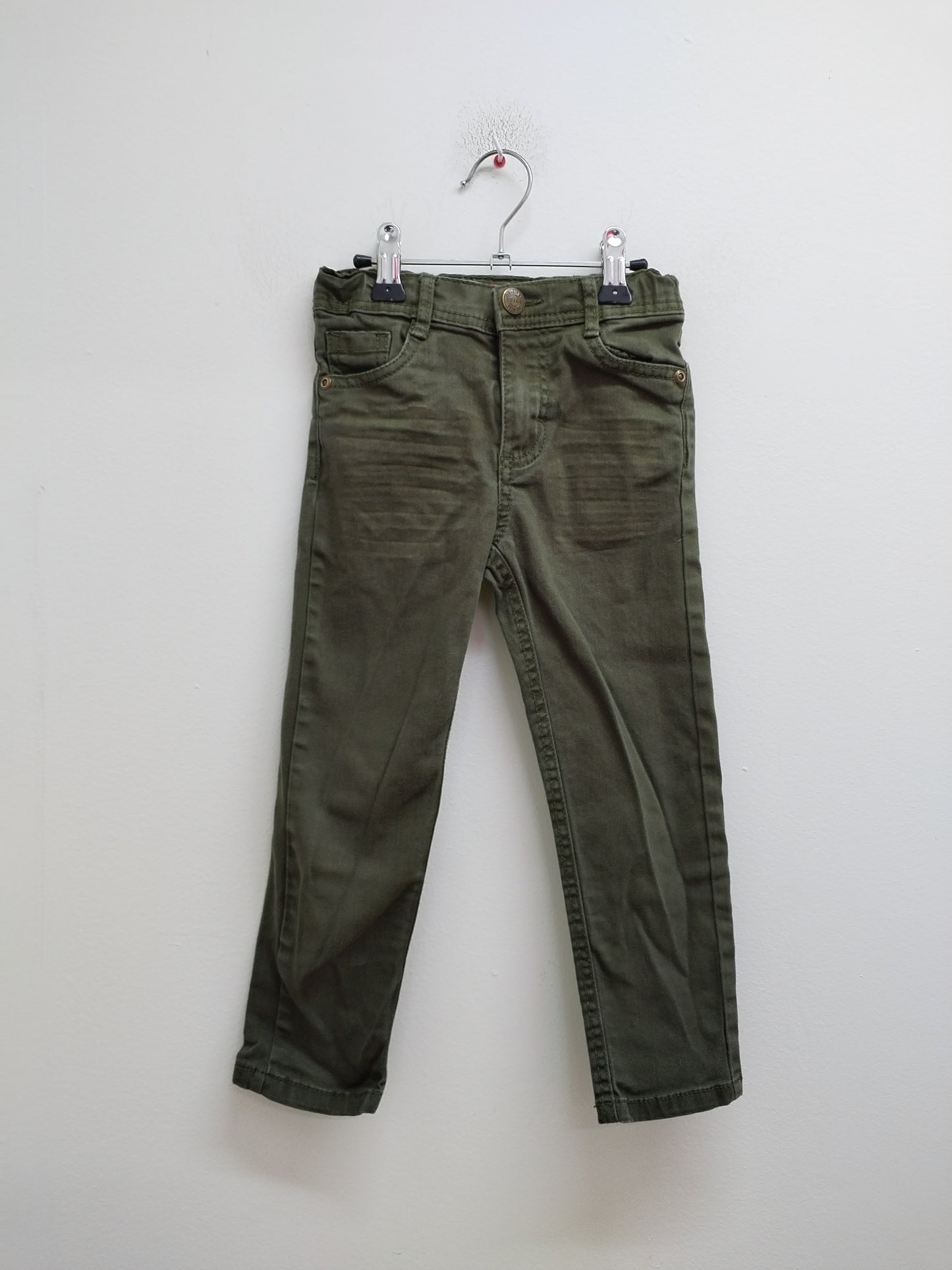 Jeans Tissaia kaki Taille 4 Ans