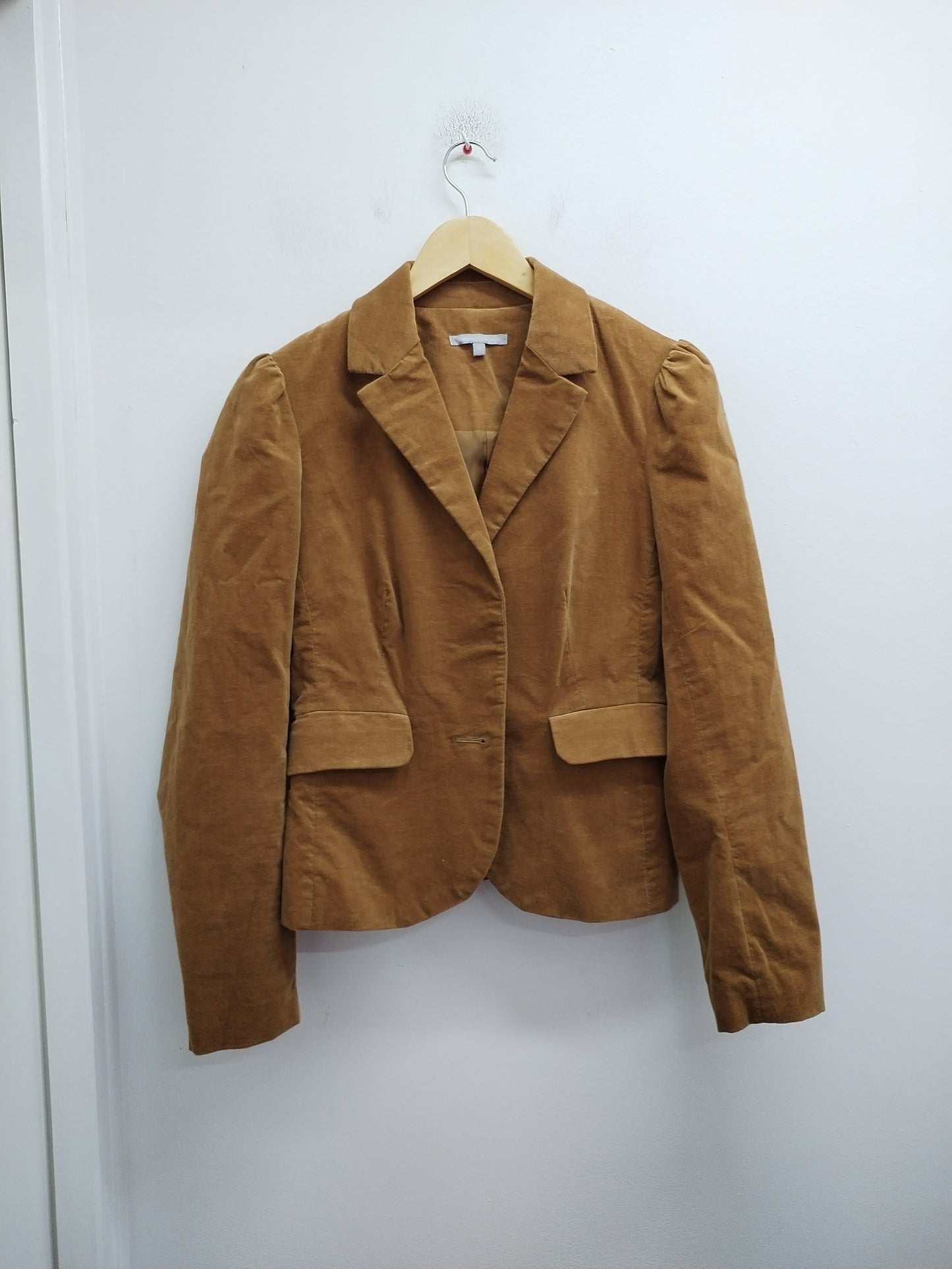 Veste en velours 3 Suisses Collection marron clair Taille 38