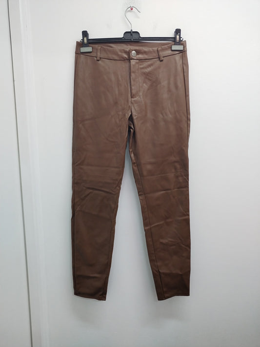 Pantalon en similicuir Ever.Me marron Taille 40