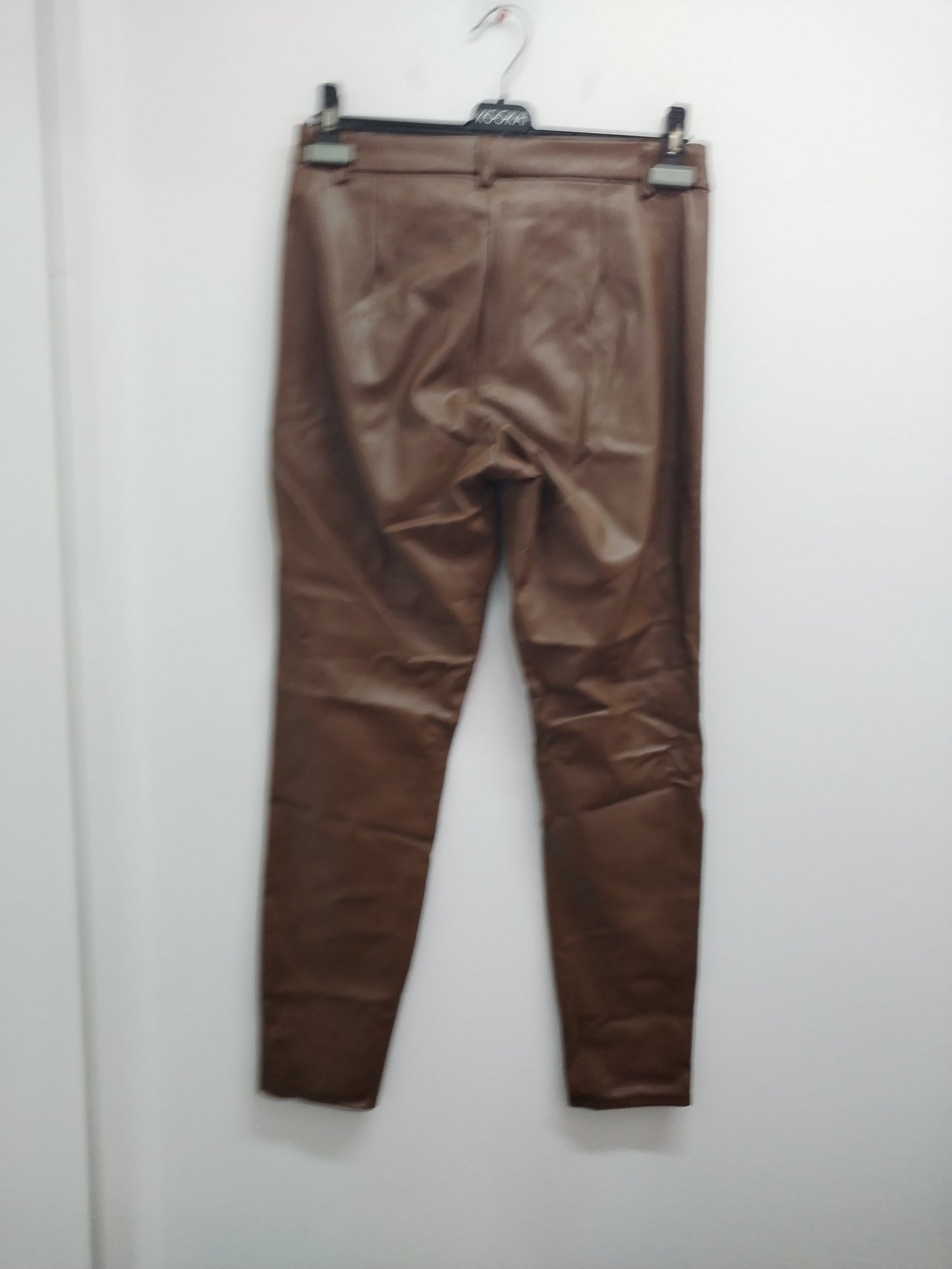 Pantalon en similicuir Ever.Me marron Taille 40